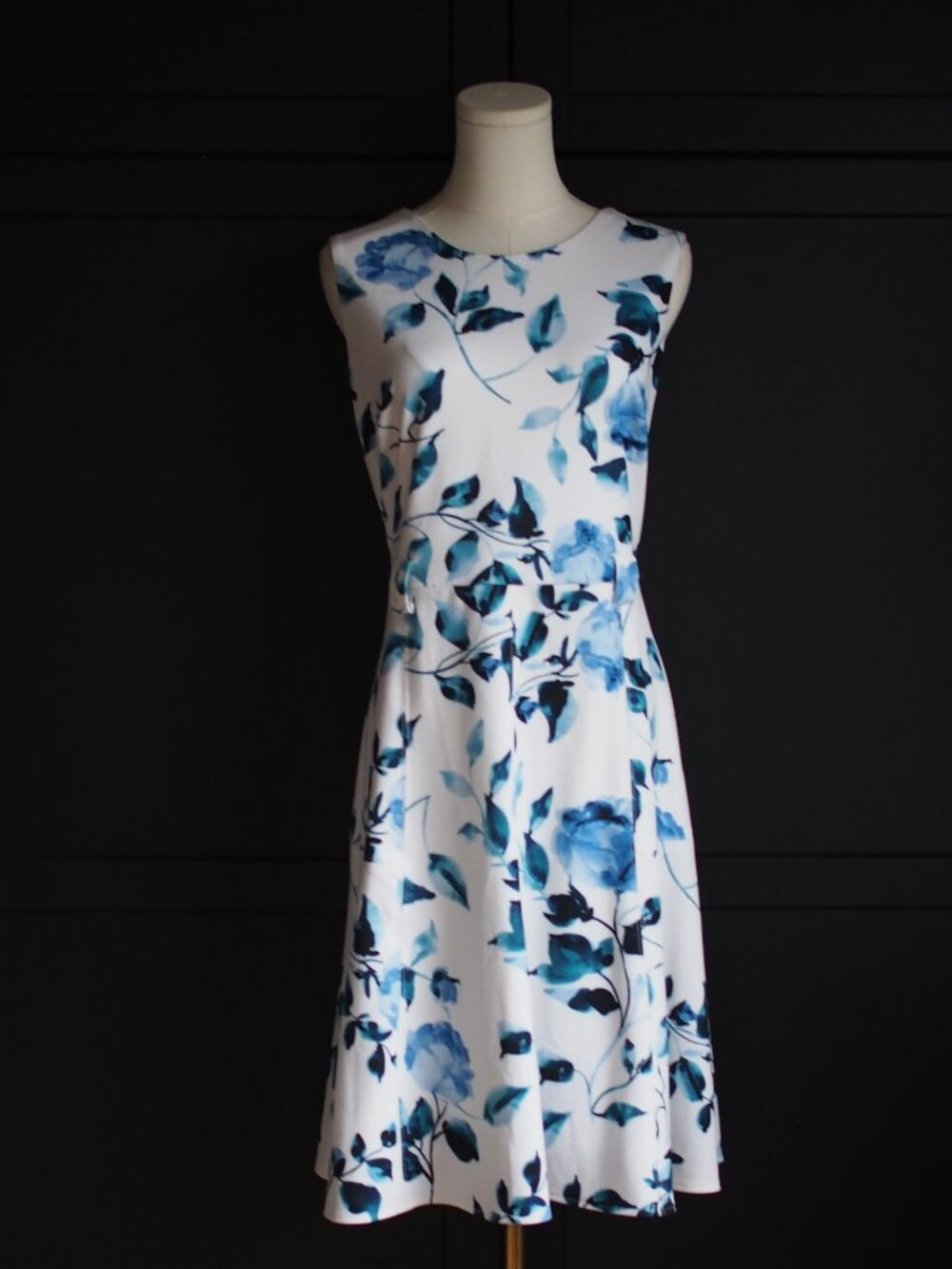Karl Lagerfeld | Paris Sleeveless Floral Print Dress